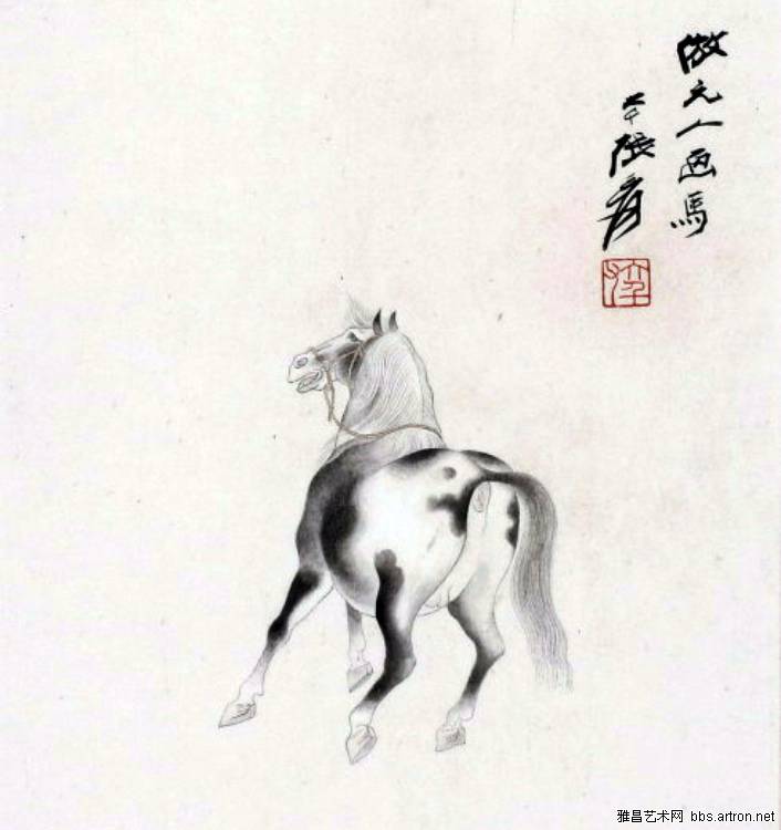 中国的画马名家与马画（转帖连载6） - hubao.an - hubao.an的博客